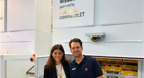 Modula and status C: Partnership for a more connected and automated intralogistic